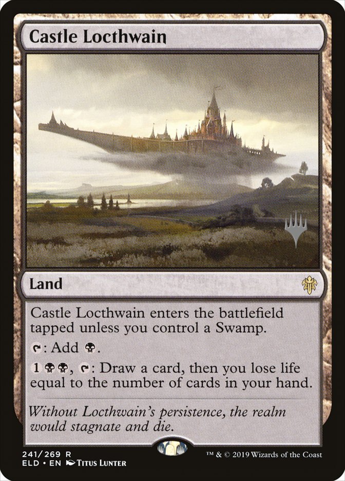 Castle Locthwain (Promo Pack) [Throne of Eldraine Promos] - Magic: The Gathering - Card Brawlers | Quebec | Canada |