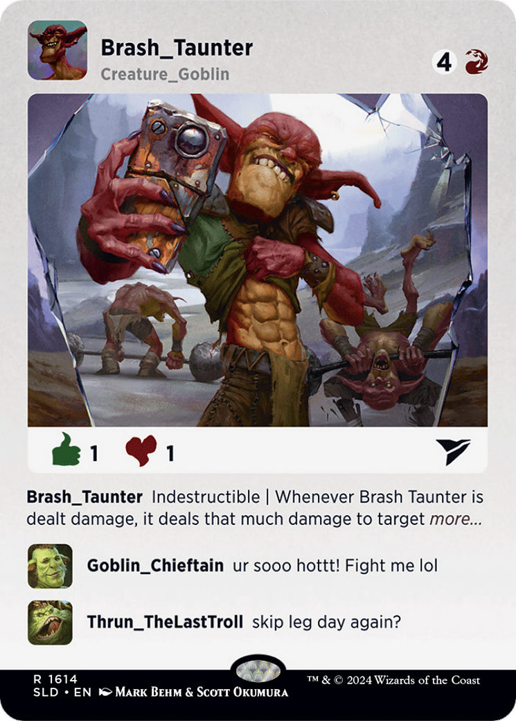 Brash Taunter [Secret Lair Drop Series] - Magic: The Gathering - Card Brawlers | Quebec | Canada |