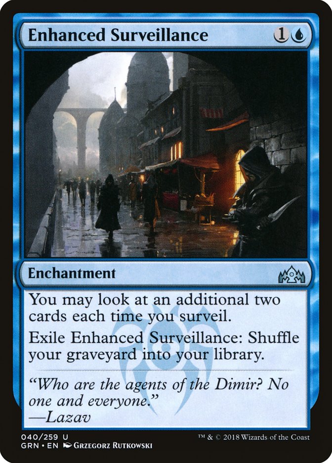 Enhanced Surveillance [Guilds of Ravnica] - Magic: The Gathering - Card Brawlers | Quebec | Canada |