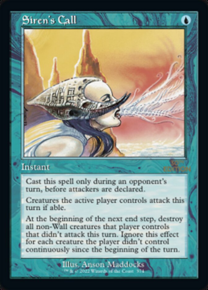 Siren's Call (Retro) [30th Anniversary Edition] - Magic: The Gathering - Card Brawlers | Quebec | Canada |