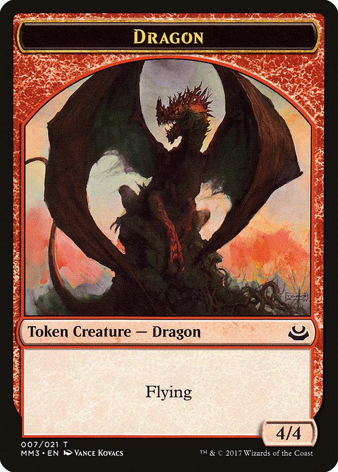 Dragon Token [Modern Masters 2017 Tokens] - Magic: The Gathering - Card Brawlers | Quebec | Canada |