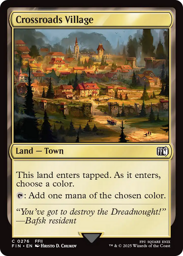 Crossroads Village [FINAL FANTASY] - Magic: The Gathering - Card Brawlers | Quebec | Canada |