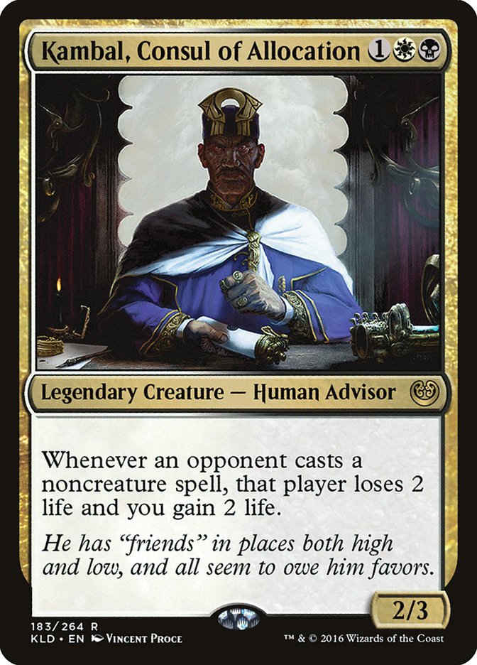 Kambal, Consul of Allocation [Kaladesh] - Magic: The Gathering - Card Brawlers | Quebec | Canada |