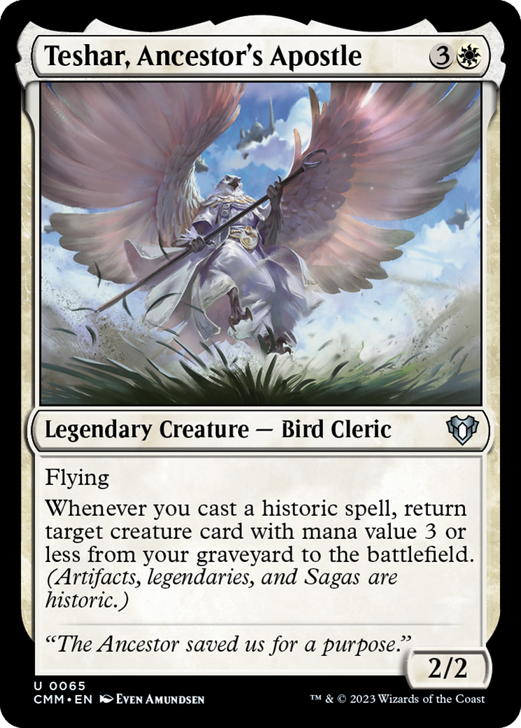Teshar, Ancestor's Apostle [Commander Masters] - Magic: The Gathering - Card Brawlers | Quebec | Canada |