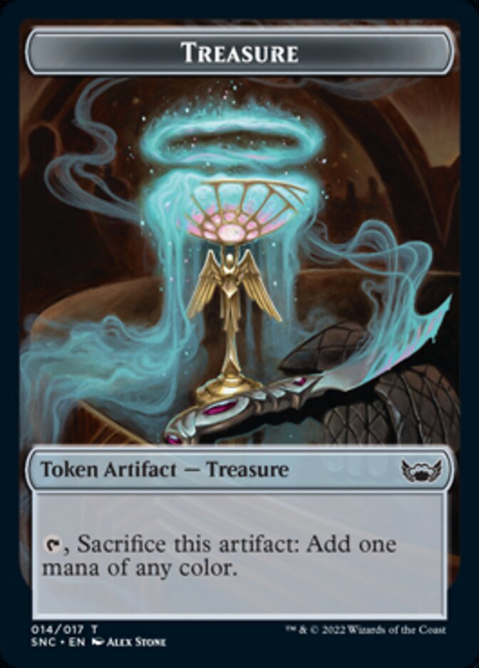 Treasure (014) // Spirit Double-Sided Token [Streets of New Capenna Tokens] - Magic: The Gathering - Card Brawlers | Quebec | Canada |