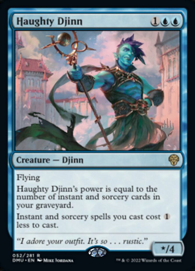 Haughty Djinn (Promo Pack) [Dominaria United Promos] - Magic: The Gathering - Card Brawlers | Quebec | Canada |
