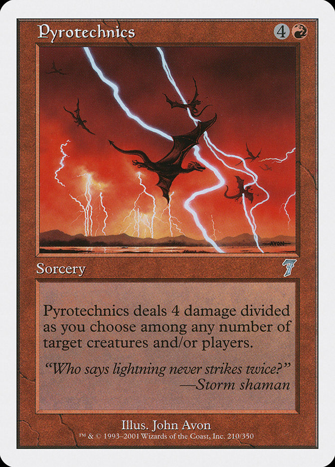 Pyrotechnics [Seventh Edition] - Magic: The Gathering - Card Brawlers | Quebec | Canada |