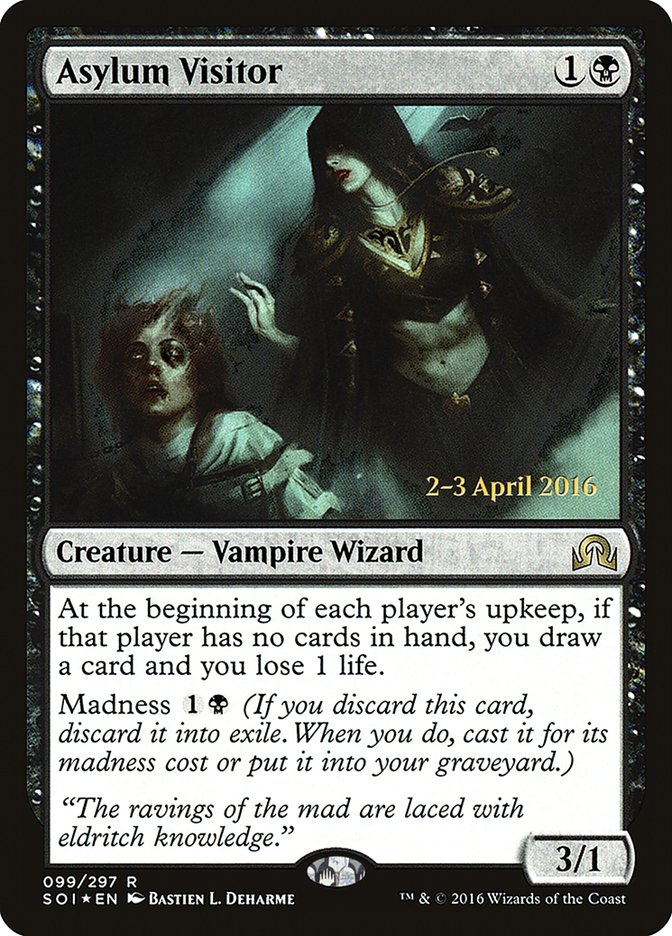 Asylum Visitor [Shadows over Innistrad Prerelease Promos] - Magic: The Gathering - Card Brawlers | Quebec | Canada |