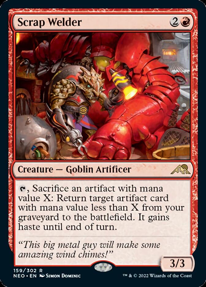 Scrap Welder [Kamigawa: Neon Dynasty] - Magic: The Gathering - Card Brawlers | Quebec | Canada |