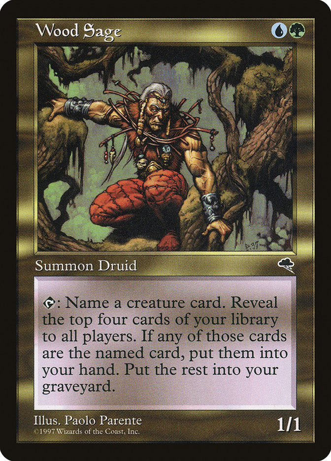 Wood Sage [Tempest] - Magic: The Gathering - Card Brawlers | Quebec | Canada |