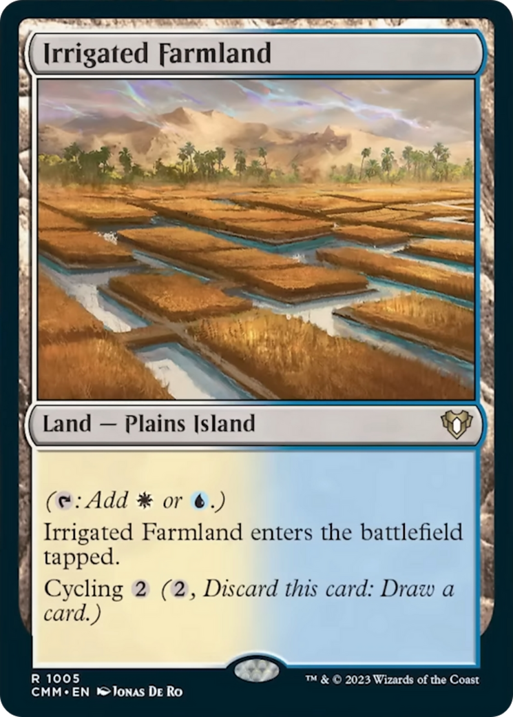 Irrigated Farmland [Commander Masters] - Magic: The Gathering - Card Brawlers | Quebec | Canada |
