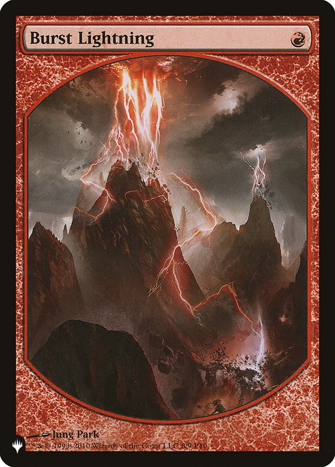 Burst Lightning [The List] - Magic: The Gathering - Card Brawlers | Quebec | Canada |