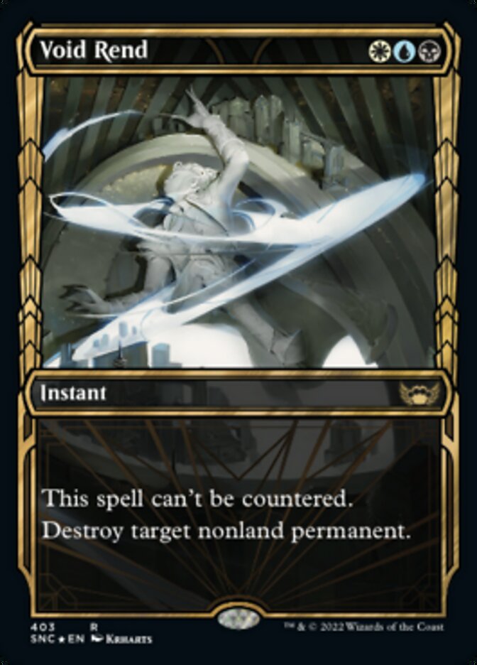 Void Rend (Showcase Golden Age Gilded Foil) [Streets of New Capenna] - Magic: The Gathering - Card Brawlers | Quebec | Canada |