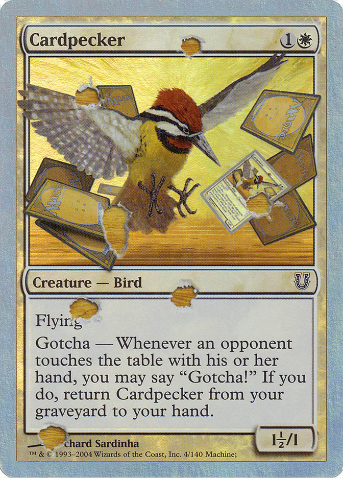Cardpecker (Alternate Foil) [Unhinged] - Magic: The Gathering - Card Brawlers | Quebec | Canada |