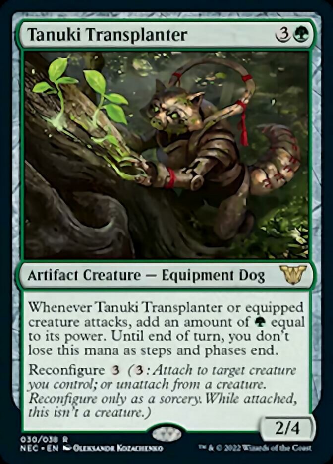 Tanuki Transplanter [Kamigawa: Neon Dynasty Commander] - Magic: The Gathering - Card Brawlers | Quebec | Canada |