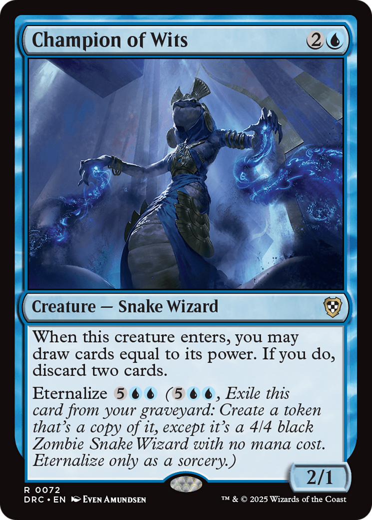 Champion of Wits [Aetherdrift Commander] - Magic: The Gathering - Card Brawlers | Quebec | Canada |