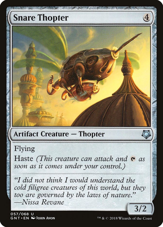 Snare Thopter [Game Night 2018] - Magic: The Gathering - Card Brawlers | Quebec | Canada |