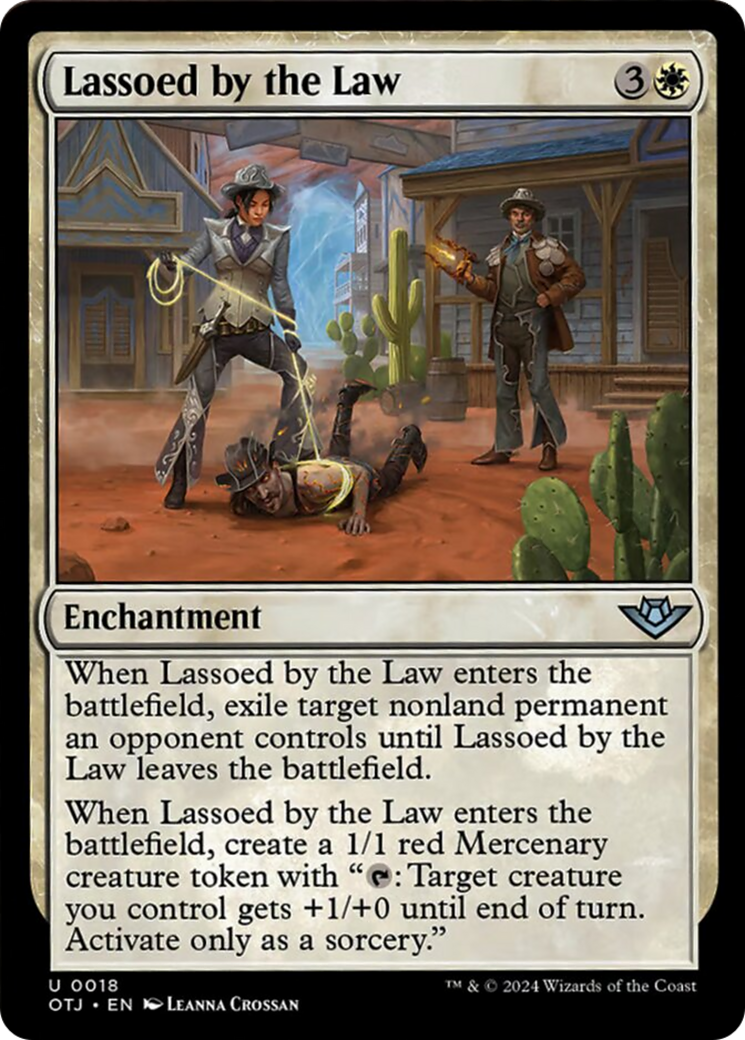 Lassoed by the Law [Outlaws of Thunder Junction] - Magic: The Gathering - Card Brawlers | Quebec | Canada |
