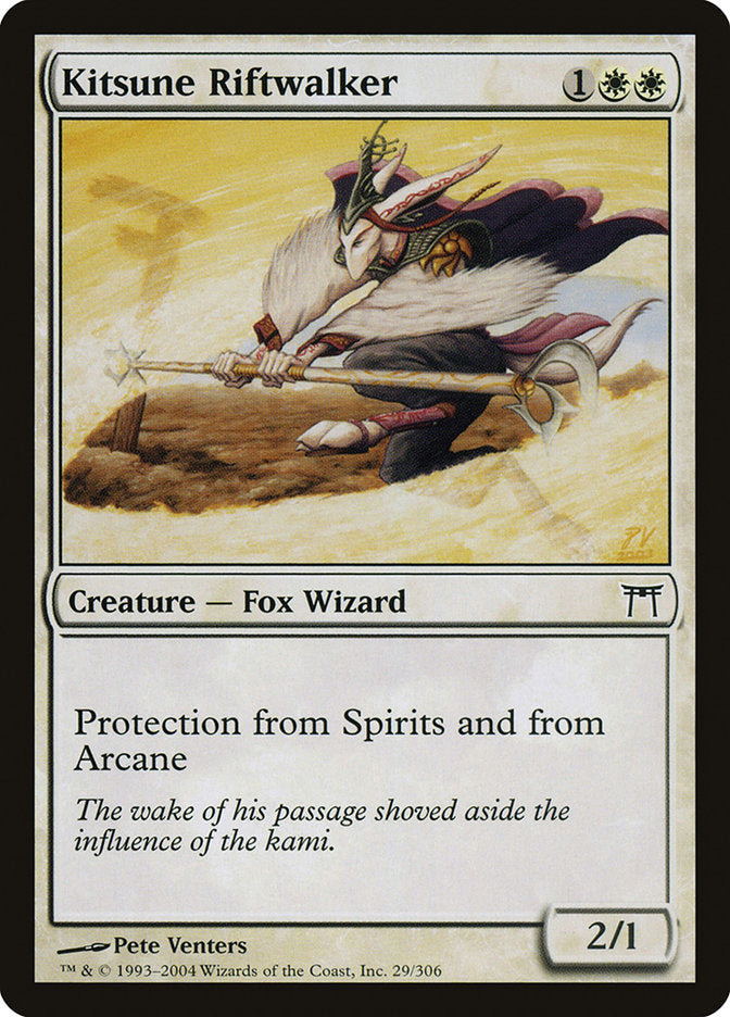 Kitsune Riftwalker [Champions of Kamigawa] - Magic: The Gathering - Card Brawlers | Quebec | Canada |