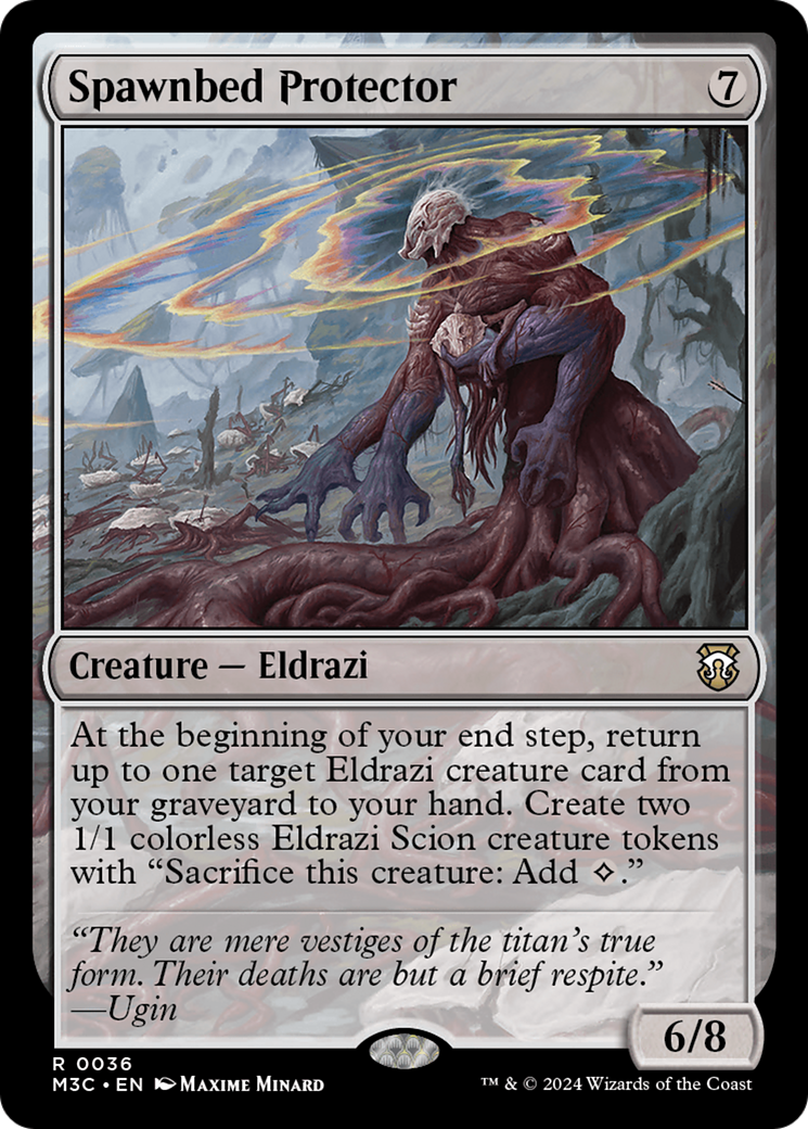 Spawnbed Protector (Ripple Foil) [Modern Horizons 3 Commander] - Magic: The Gathering - Card Brawlers | Quebec | Canada |