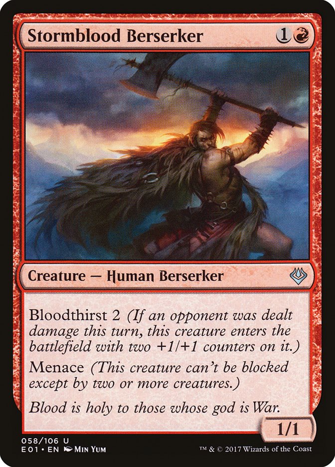 Stormblood Berserker [Archenemy: Nicol Bolas] - Magic: The Gathering - Card Brawlers | Quebec | Canada |