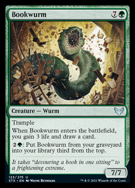 Bookwurm [Strixhaven: School of Mages] - Magic: The Gathering - Card Brawlers | Quebec | Canada |