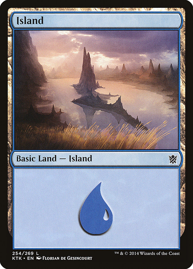 Island (254) [Khans of Tarkir] - Magic: The Gathering - Card Brawlers | Quebec | Canada |