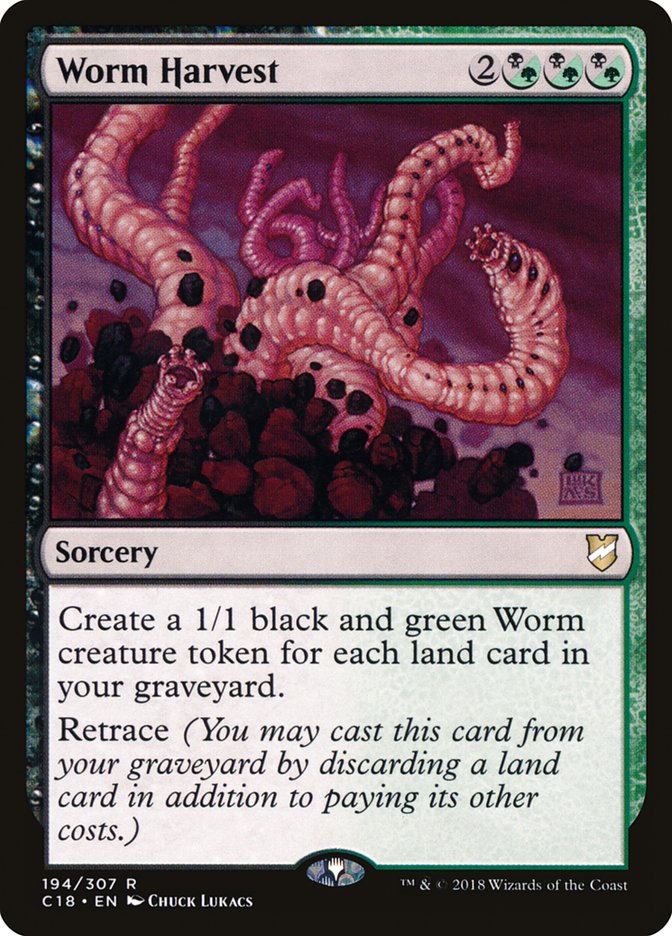 Worm Harvest [Commander 2018] - Magic: The Gathering - Card Brawlers | Quebec | Canada |