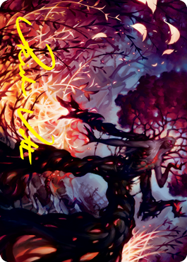 Splendid Reclamation Art Card (Gold-Stamped Signature) [Innistrad: Crimson Vow Art Series] - Magic: The Gathering - Card Brawlers | Quebec | Canada |