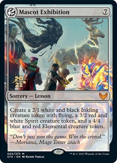 Mascot Exhibition [Strixhaven: School of Mages Prerelease Promos] - Magic: The Gathering - Card Brawlers | Quebec | Canada |