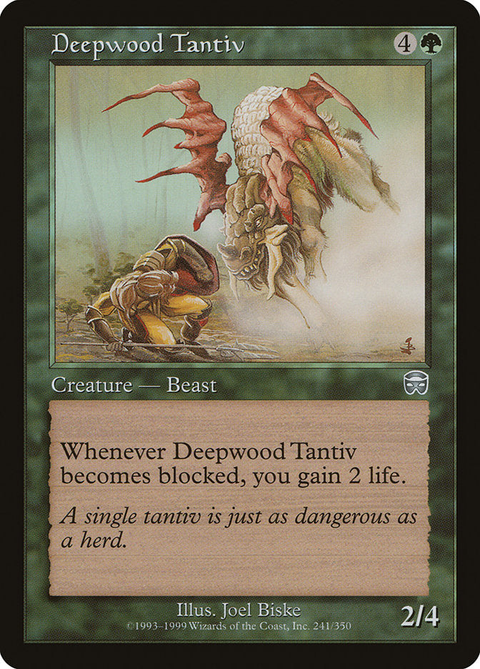 Deepwood Tantiv [Mercadian Masques] - Magic: The Gathering - Card Brawlers | Quebec | Canada |