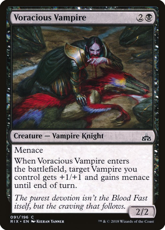 Voracious Vampire [Rivals of Ixalan] - Magic: The Gathering - Card Brawlers | Quebec | Canada |