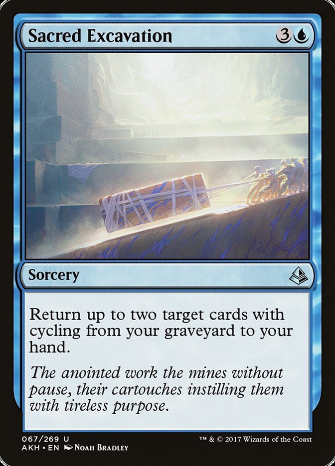Sacred Excavation [Amonkhet] - Magic: The Gathering - Card Brawlers | Quebec | Canada |