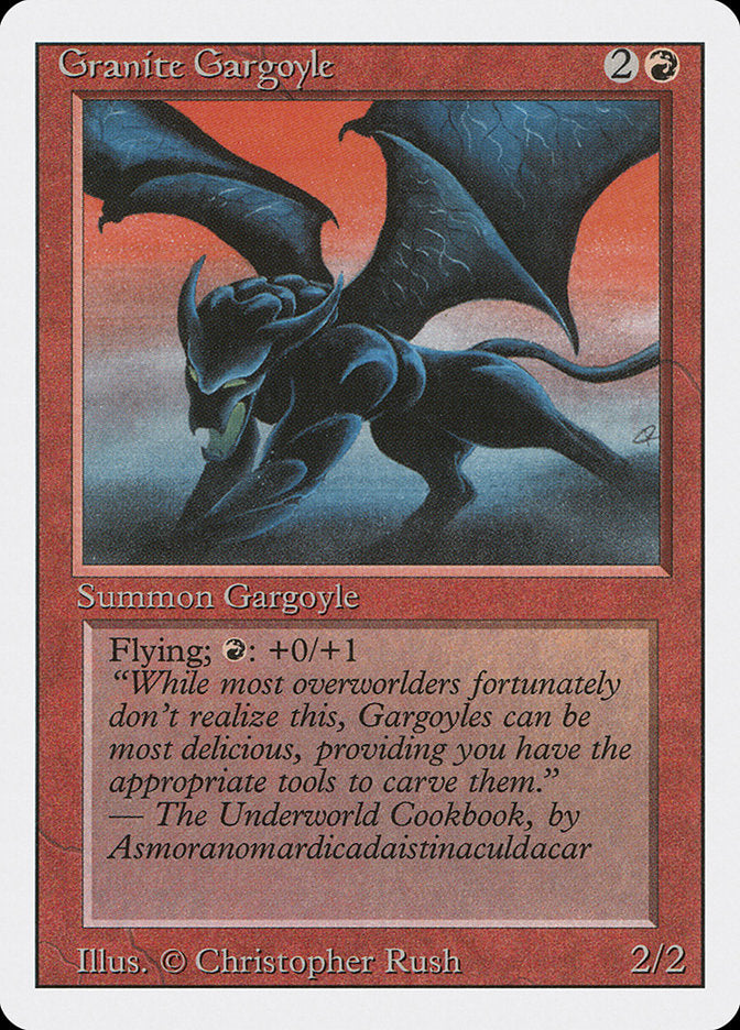 Granite Gargoyle [Revised Edition] - Magic: The Gathering - Card Brawlers | Quebec | Canada |