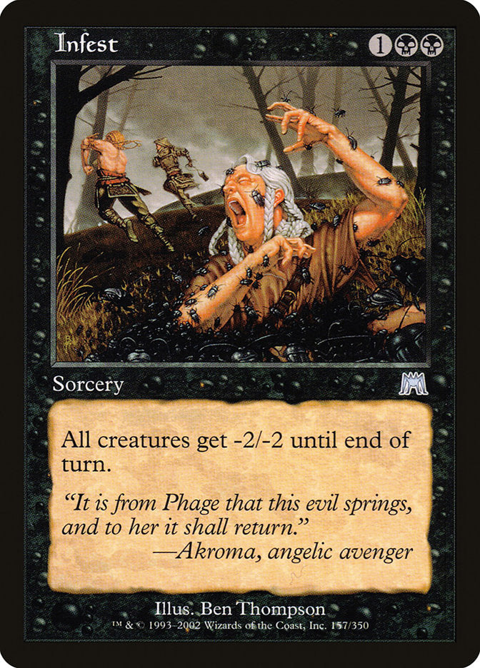 Infest [Onslaught] - Magic: The Gathering - Card Brawlers | Quebec | Canada |