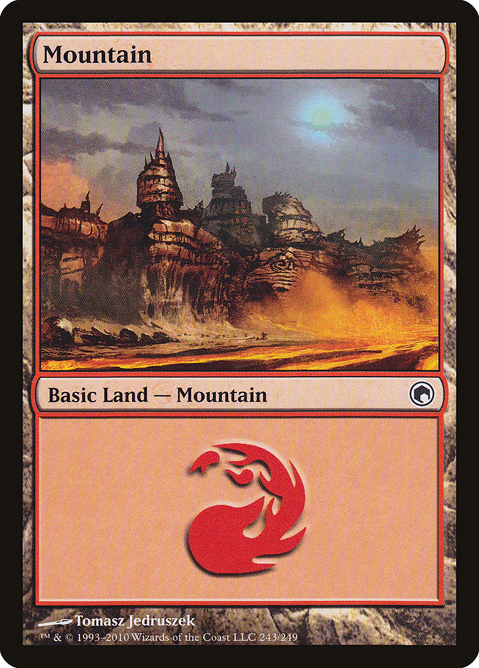 Mountain (243) [Scars of Mirrodin] - Magic: The Gathering - Card Brawlers | Quebec | Canada |