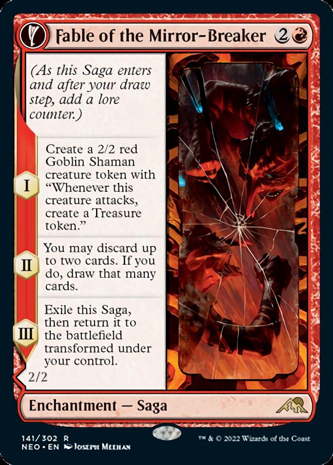 Fable of the Mirror-Breaker // Reflection of Kiki-Jiki [Kamigawa: Neon Dynasty] - Magic: The Gathering - Card Brawlers | Quebec | Canada |