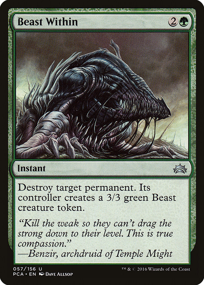 Beast Within [Planechase Anthology] - Magic: The Gathering - Card Brawlers | Quebec | Canada |