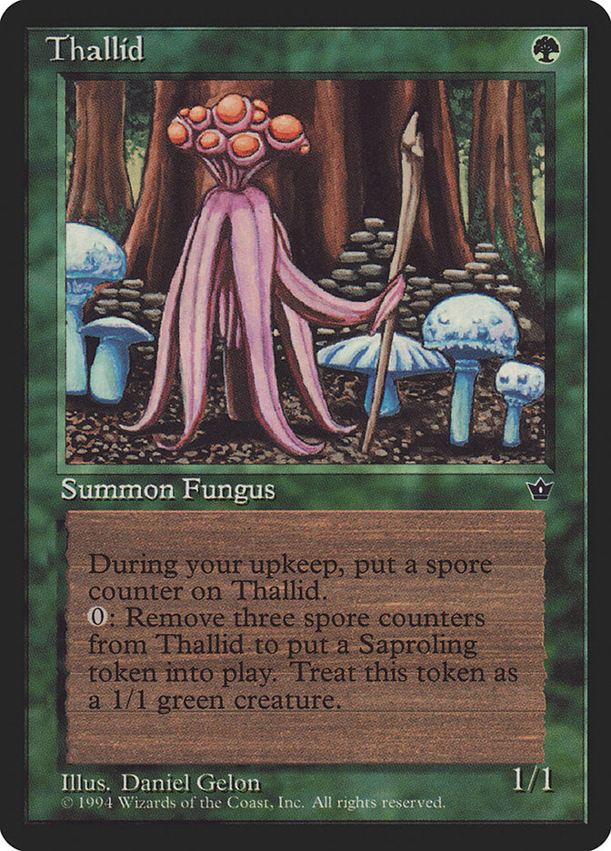 Thallid (Daniel Gelon) [Fallen Empires] - Magic: The Gathering - Card Brawlers | Quebec | Canada |
