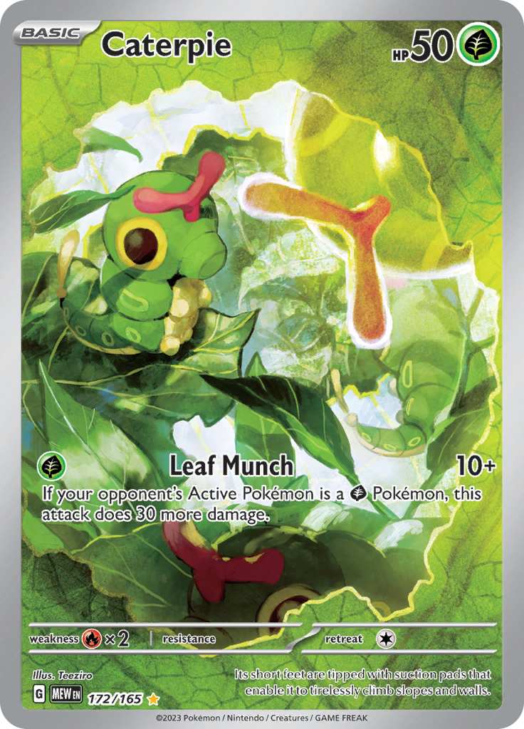 Caterpie (172/165) [Scarlet & Violet 151] - Pokémon - Card Brawlers | Quebec | Canada |