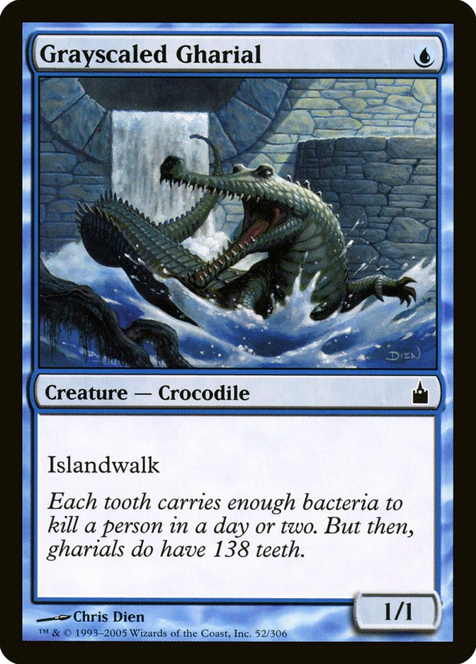 Grayscaled Gharial [Ravnica: City of Guilds] - Magic: The Gathering - Card Brawlers | Quebec | Canada |