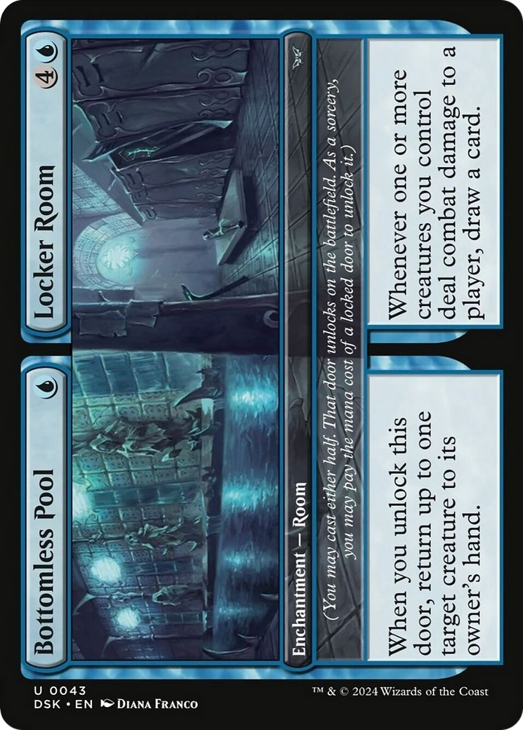 Bottomless Pool // Locker Room [Duskmourn: House of Horror] - Magic: The Gathering - Card Brawlers | Quebec | Canada |