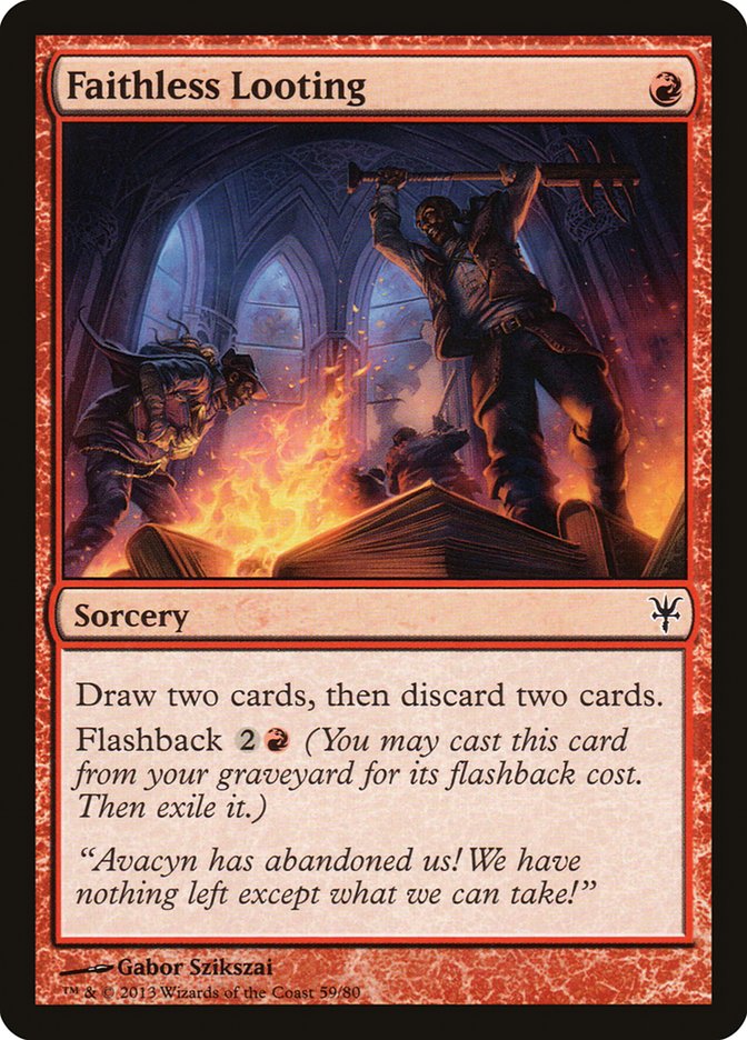 Faithless Looting [Duel Decks: Sorin vs. Tibalt] - Magic: The Gathering - Card Brawlers | Quebec | Canada |