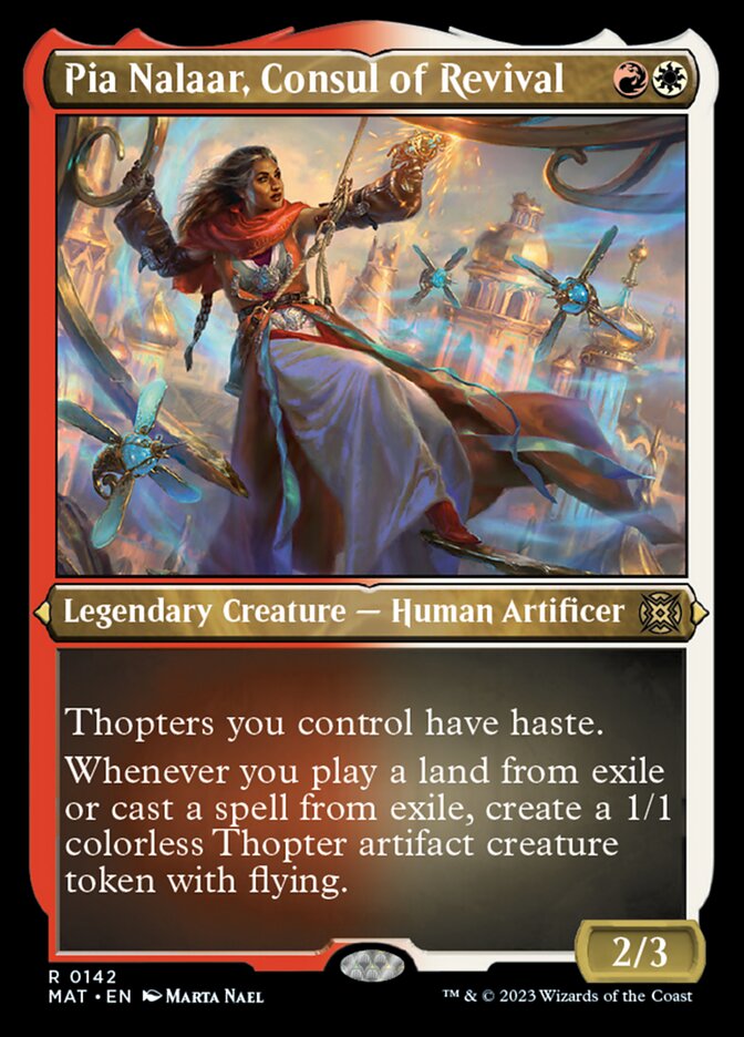 Pia Nalaar, Consul of Revival (Foil Etched) [March of the Machine: The Aftermath] - Magic: The Gathering - Card Brawlers | Quebec | Canada |