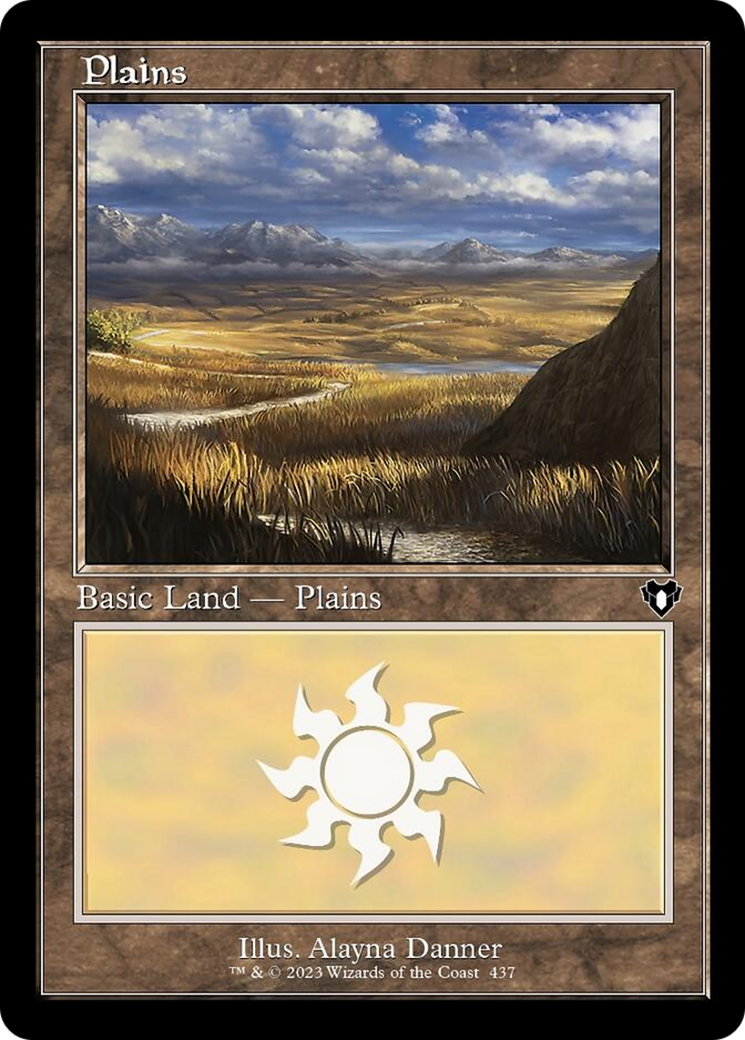 Plains (437) (Retro) [Commander Masters] - Magic: The Gathering - Card Brawlers | Quebec | Canada |
