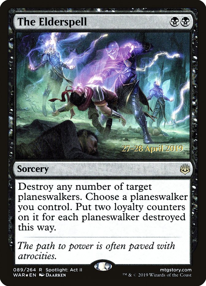 The Elderspell [War of the Spark Prerelease Promos] - Magic: The Gathering - Card Brawlers | Quebec | Canada |