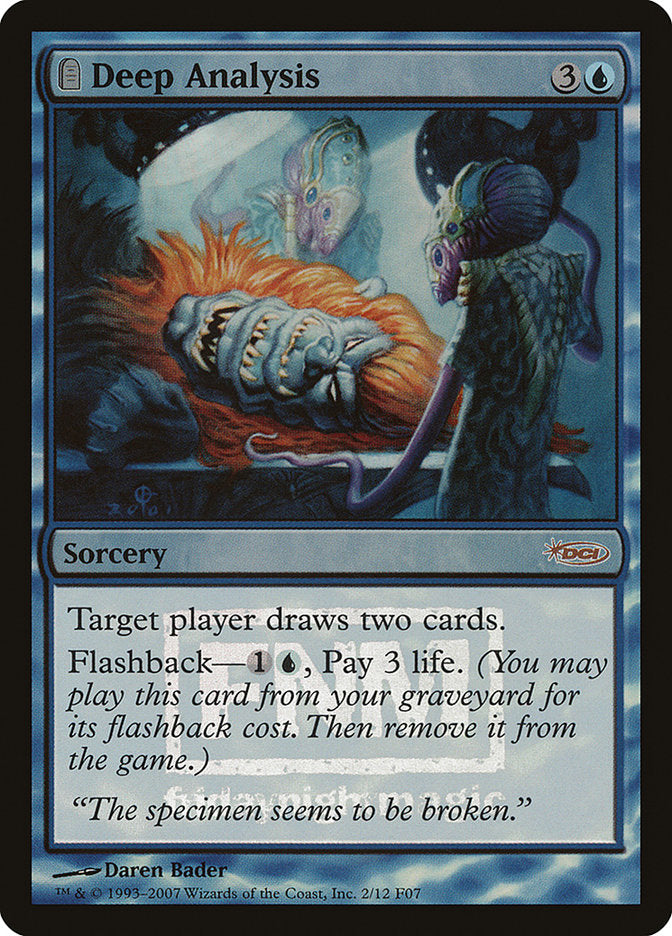 Deep Analysis [Friday Night Magic 2007] - Magic: The Gathering - Card Brawlers | Quebec | Canada |