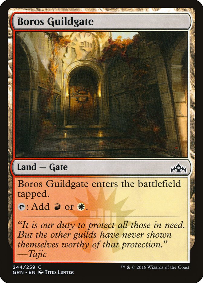 Boros Guildgate (244/259) [Guilds of Ravnica] - Magic: The Gathering - Card Brawlers | Quebec | Canada |