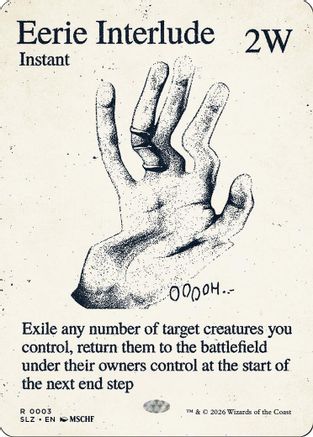 Eerie Interlude (0003) (SLZ-003) - Secret Lair x MSCHF: The Zeta Set - Card Brawlers