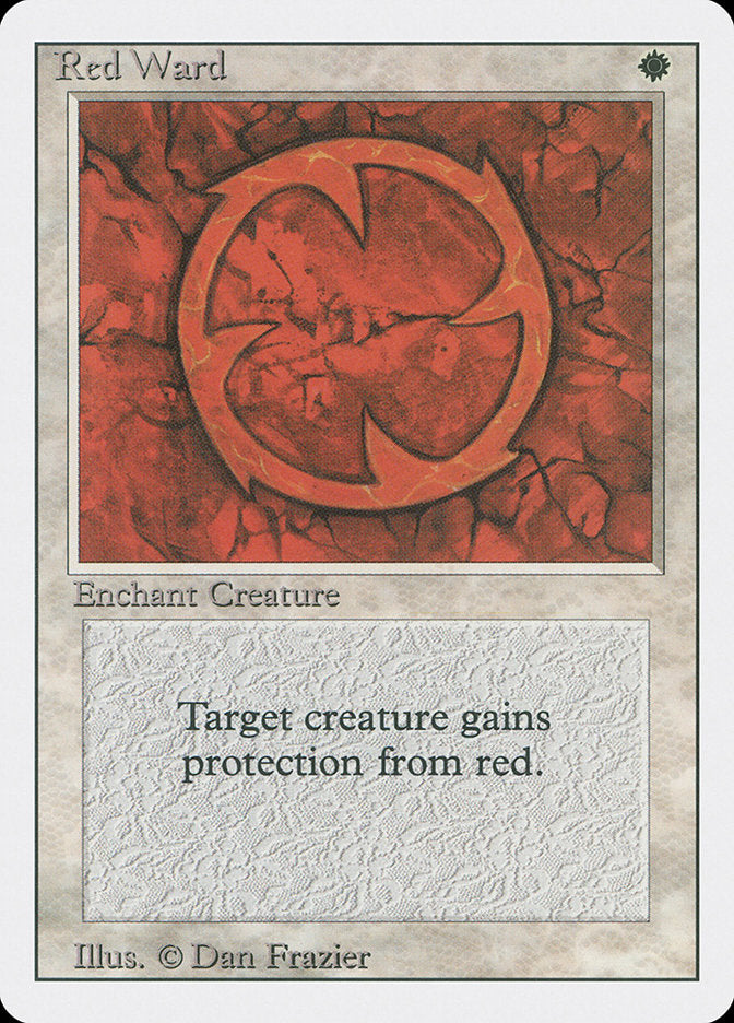 Red Ward [Revised Edition] - Magic: The Gathering - Card Brawlers | Quebec | Canada |